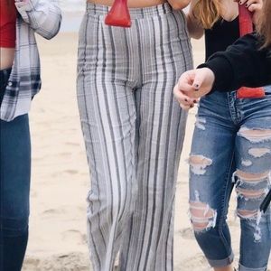 WINDSOR striped pants 100% Cotton